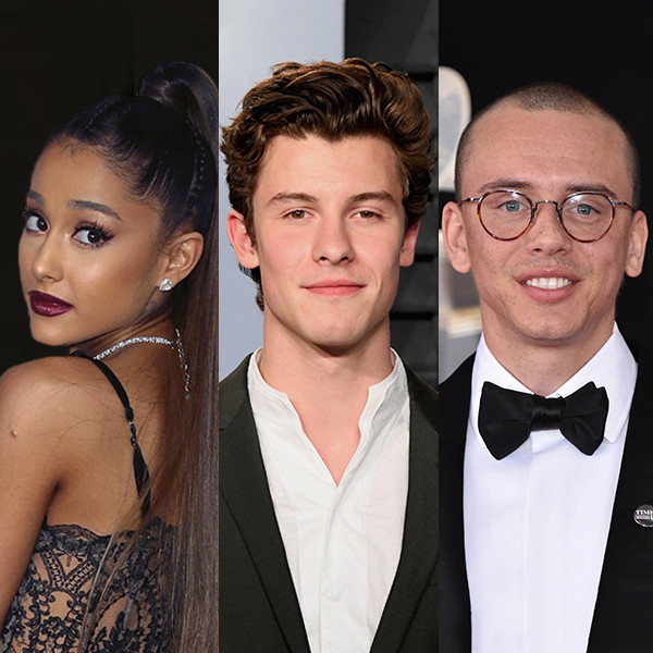 Ariana Grande, Shawn Mendes, Logic, VMAs Performers Ariana Grande, Shawn Mendes, Logic, VMAs Performers